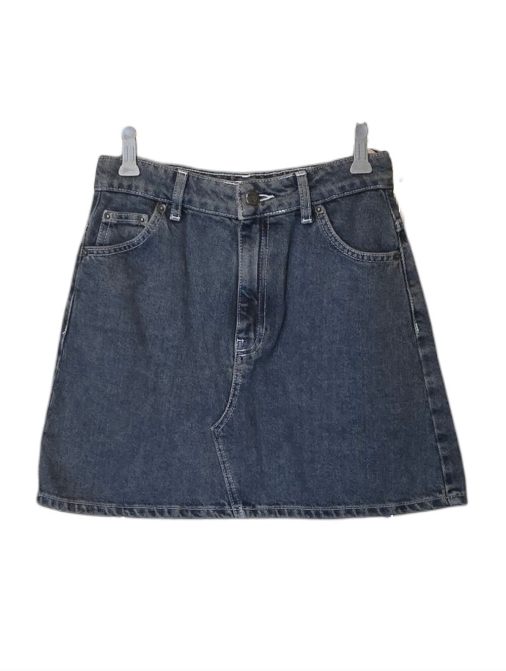 Topshop Denim Classic 5 Pocket Mini Skirt Sz 4 / Small